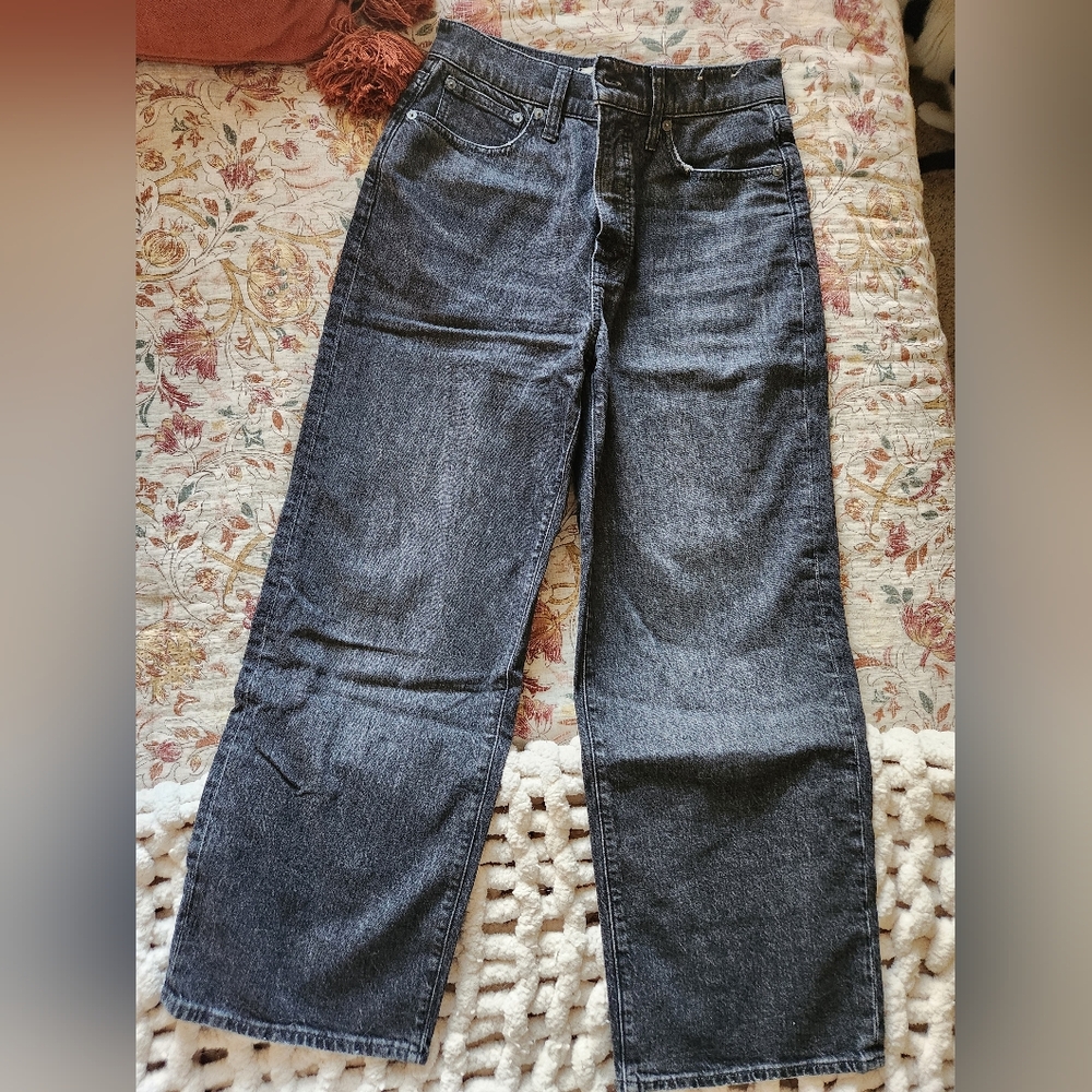 Madewell Vintage Wide Leg Crop Jeans